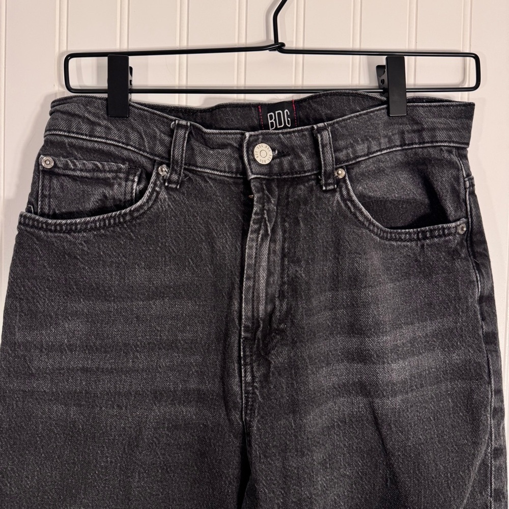 BDG Urban Outfitters Black Denim Stretch Cowboy Jeans Size 29 - Picture 3 of 11